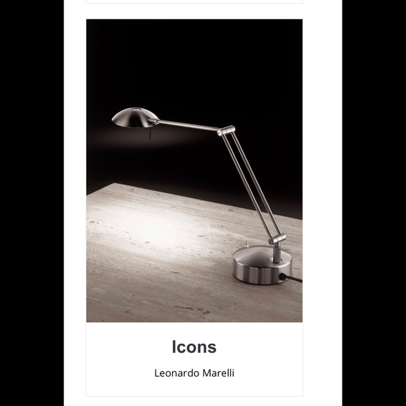 Estiluz Icons Table lamp by Leonardo Marelli Gold - Picture 2 of 8